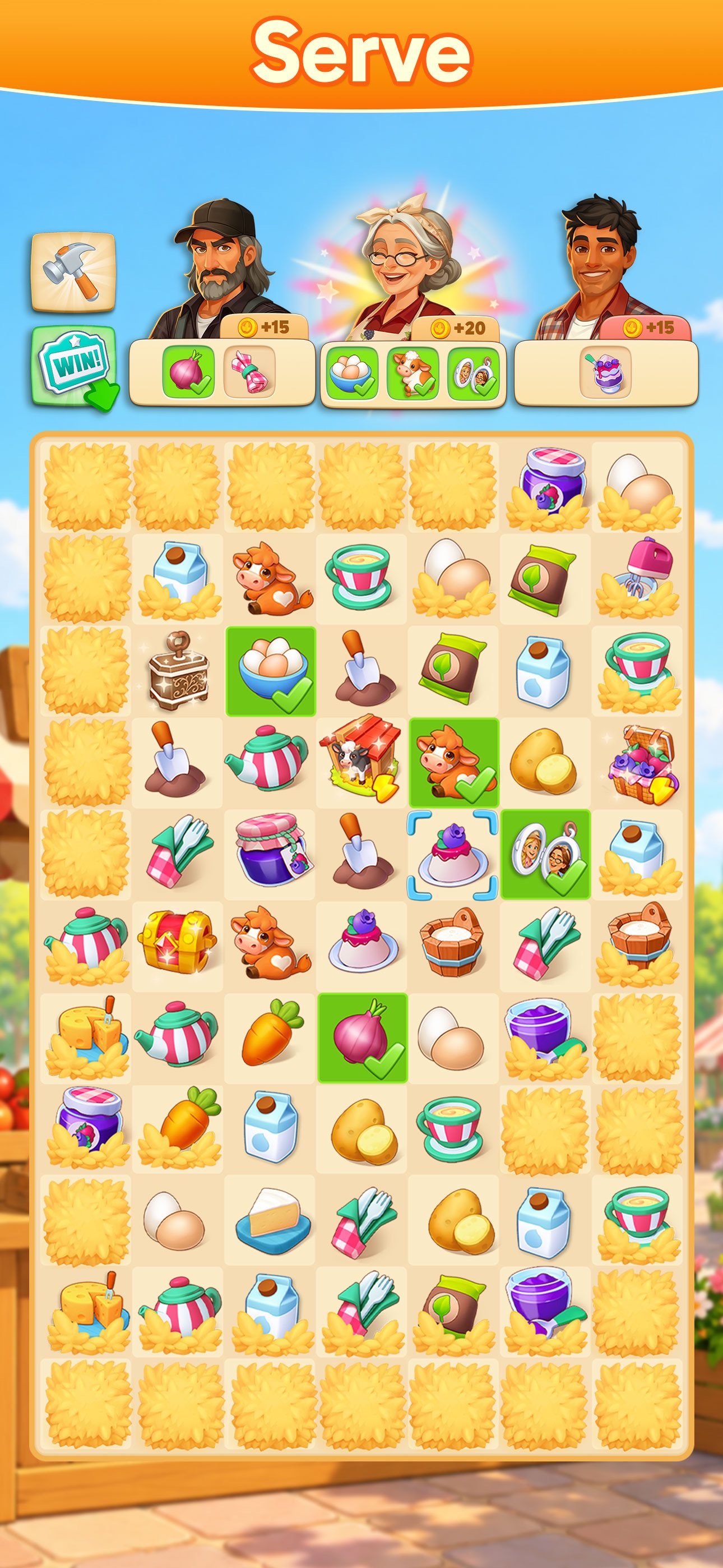 Big Farm: Merge Game · 图05 · 官方商店宣传图 · 1290×2796