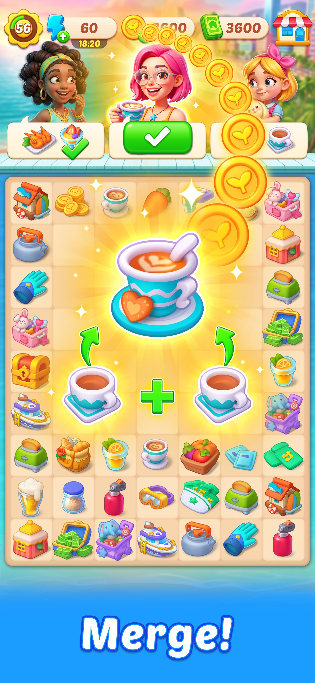Merge Valley: Merge Game · 图02 · 官方商店宣传图 · 1242×2688