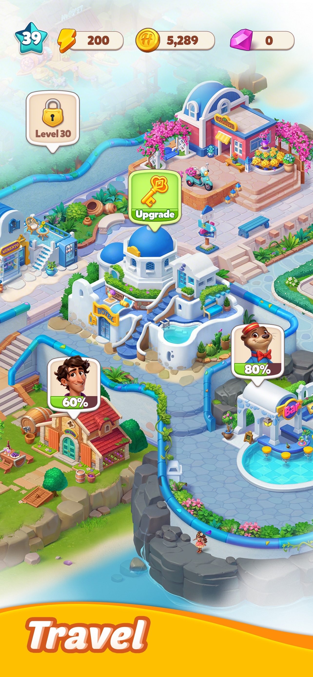 Hotel Legacy: Merge Game · 图05 · 官方商店宣传图 · 1284×2778