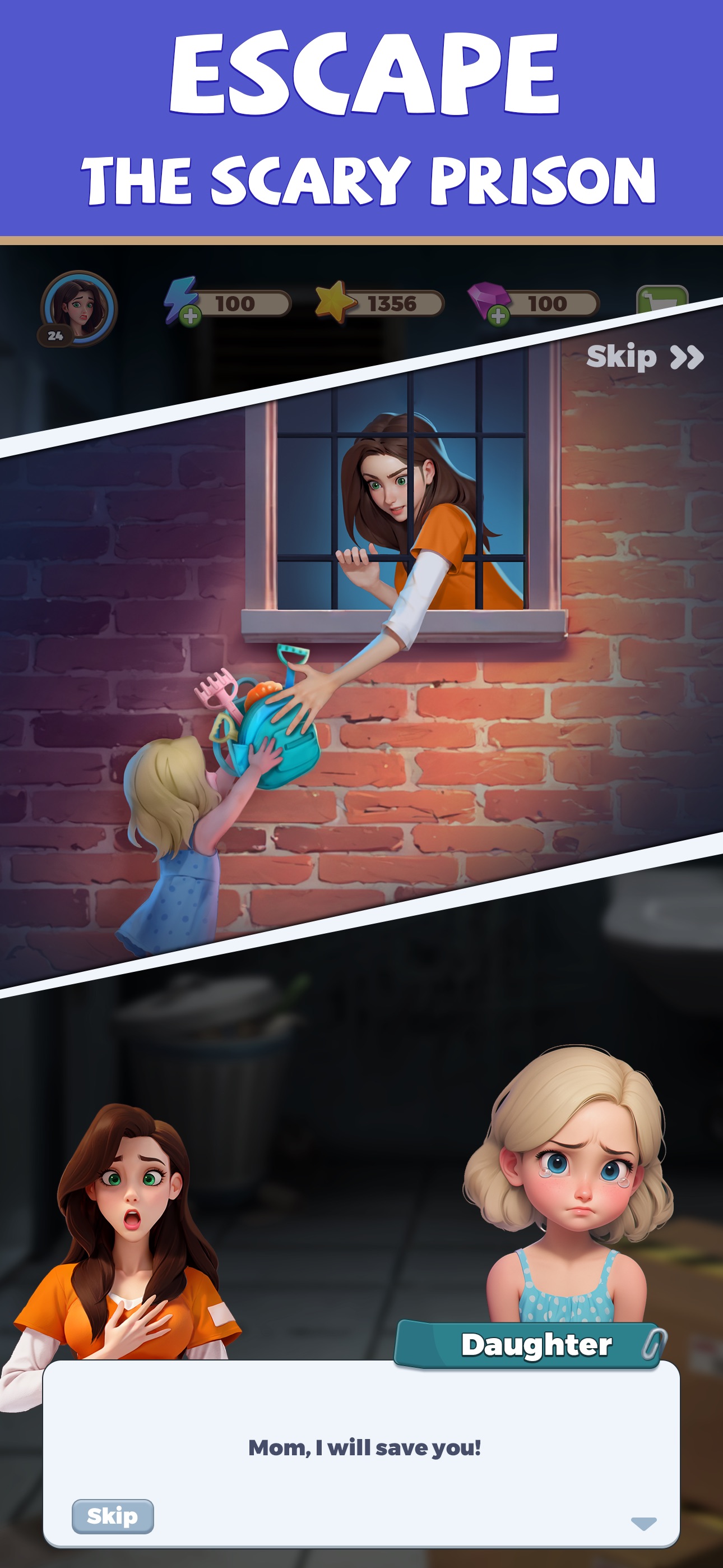 Merge Prison · 图03 · 官方商店宣传图 · 1290×2796