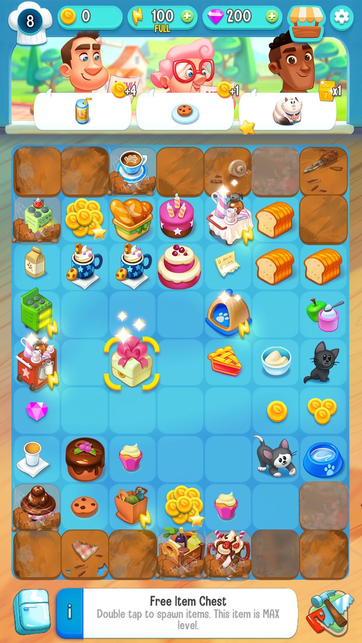 Love & Pies - Merge Mystery · 图07 · 官方商店宣传图 · 1242×2208
