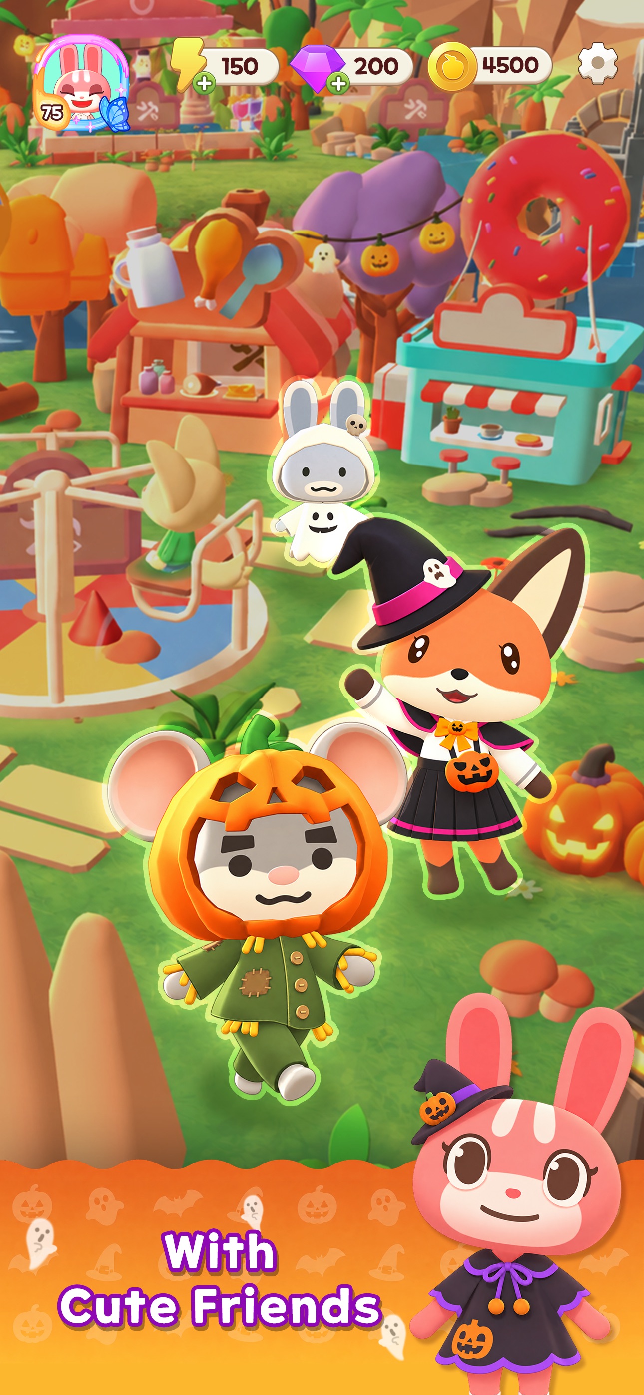 Merge Camp - Cute Animal Fun · 图02 · 官方商店宣传图 · 1290×2796