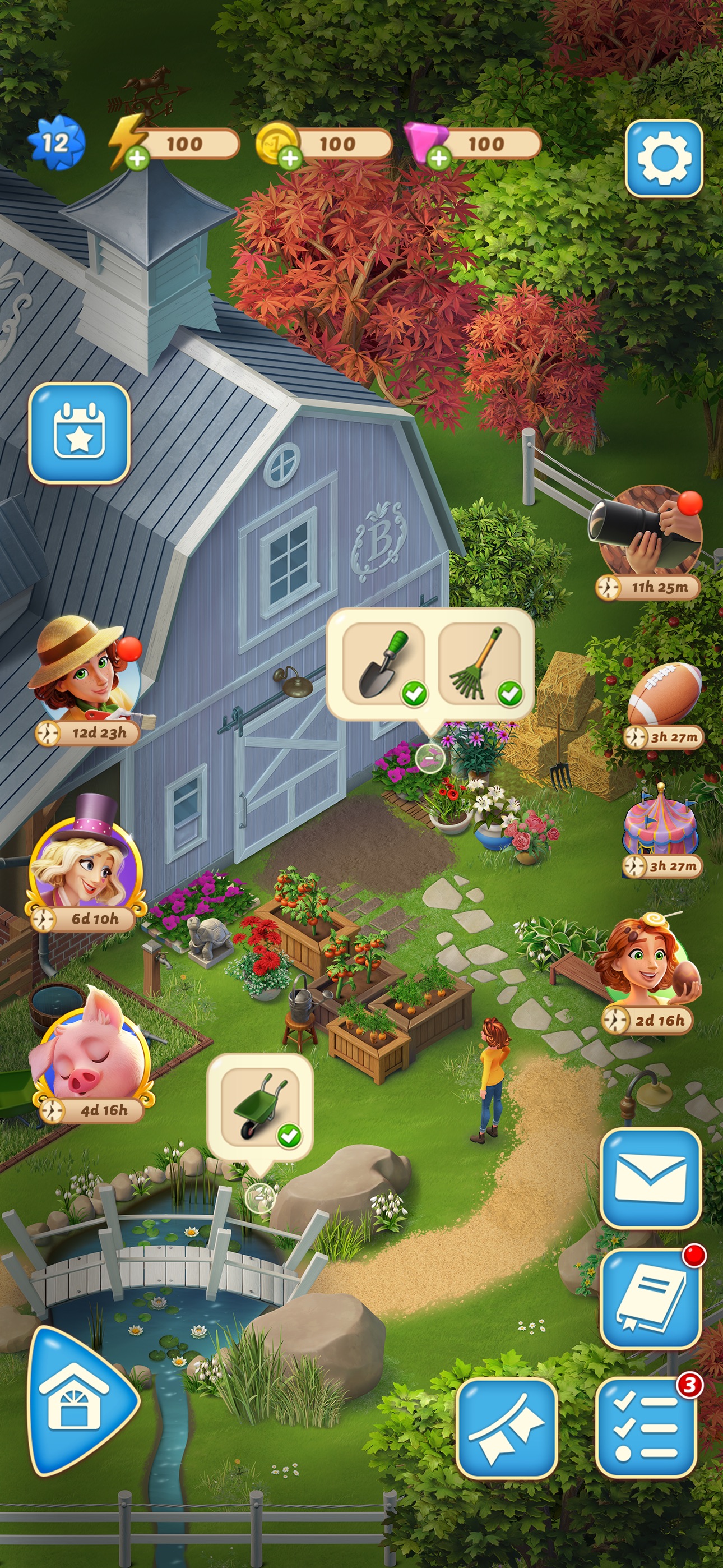 Merge Mansion: Puzzles & Story · 图05 · 成长/场景要素（含宣传包装） · 1290×2796