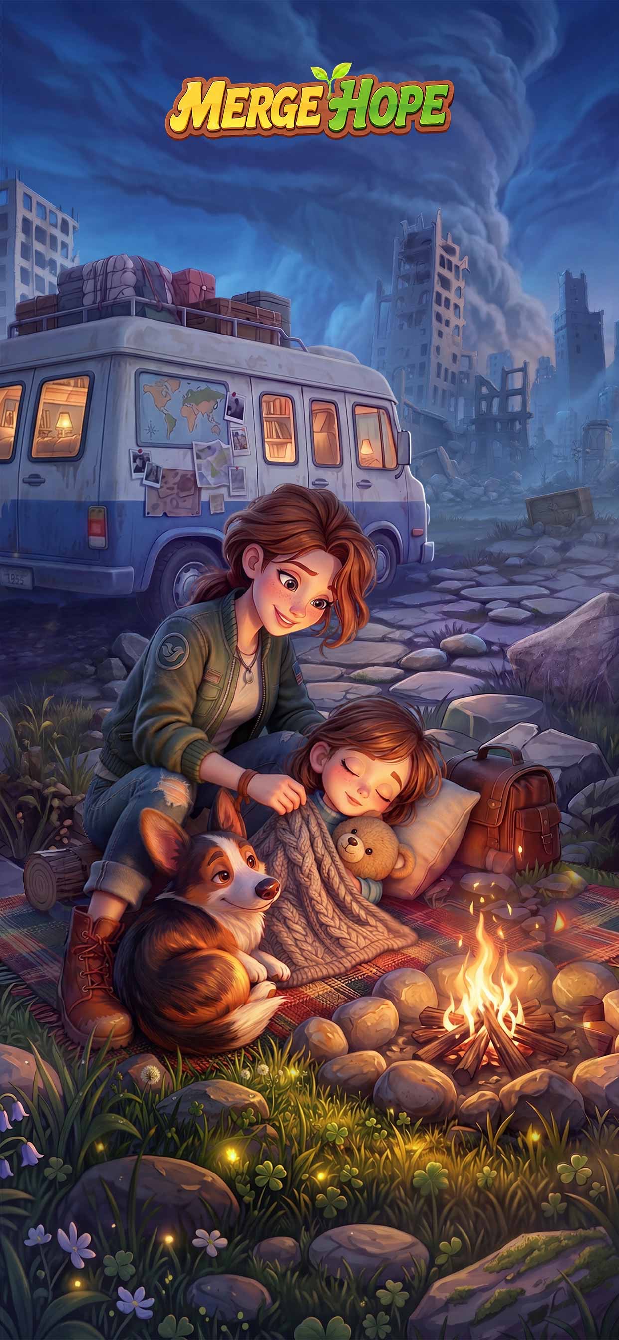 Merge Hope: Build & Story · 图01 · 官方商店宣传图 · 1242×2688