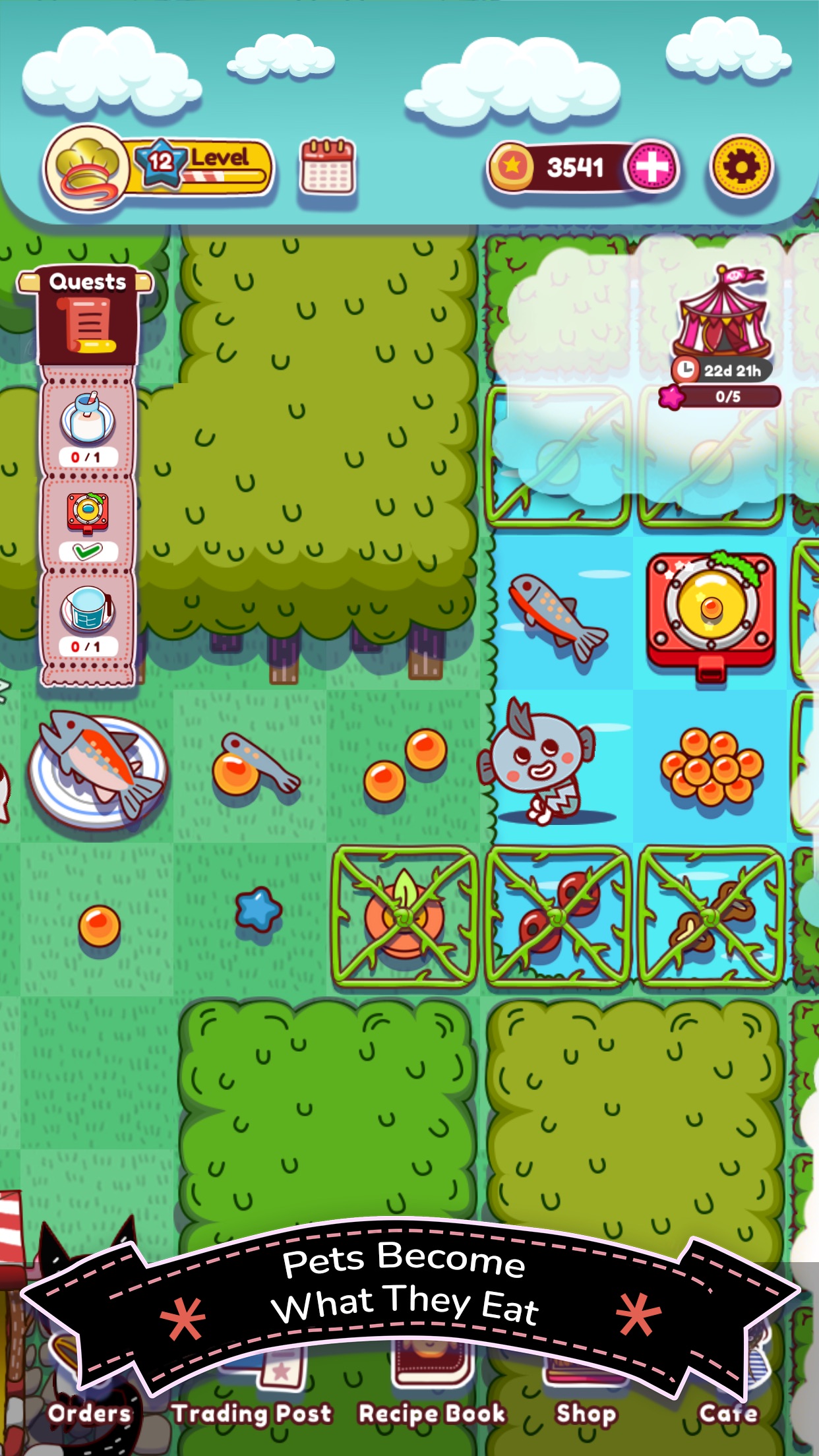 Rare Pets - Merge Game Mystery · 图02 · 官方商店宣传图 · 1242×2208