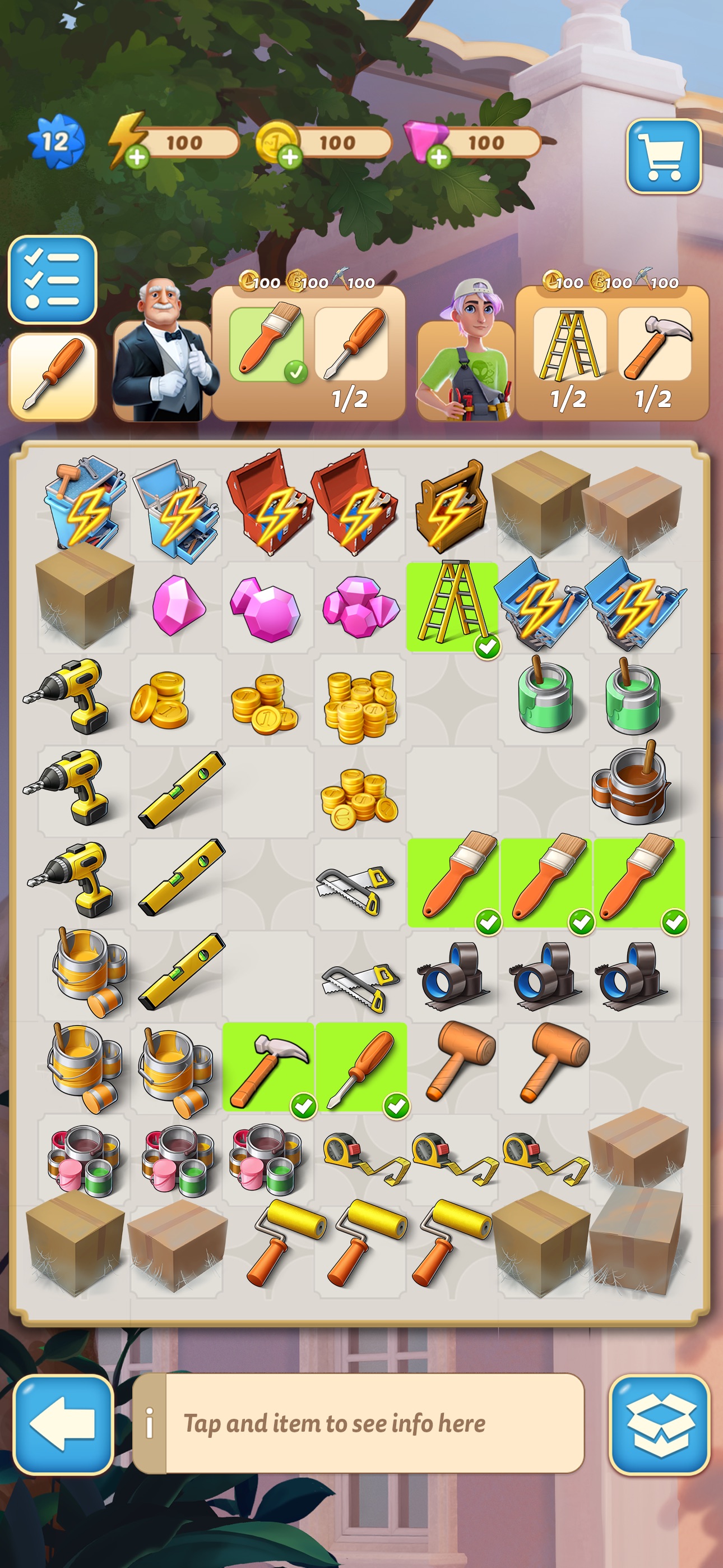 Merge Mansion: Puzzles & Story · 图09 · 官方商店宣传图 · 1290×2796