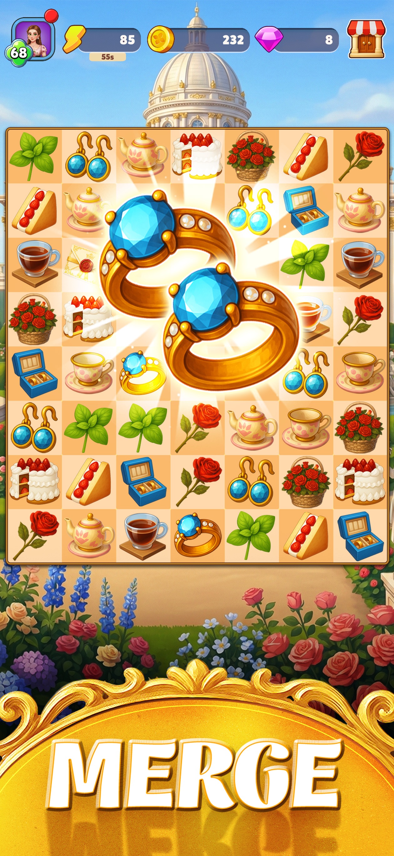 Queen’s Letter: Merge & Story · 图01 · 官方商店宣传图 · 1260×2736