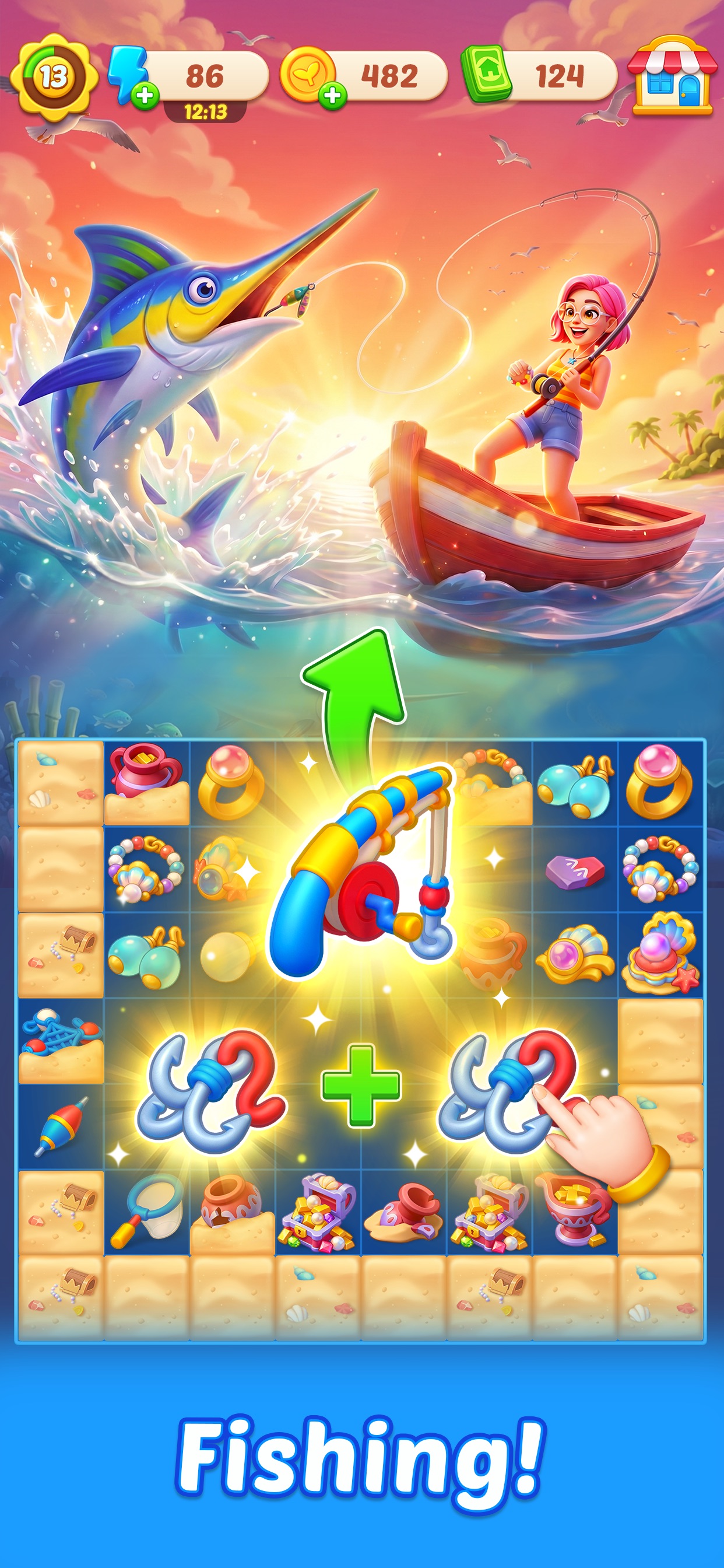 Merge Valley: Merge Game · 图04 · 官方商店宣传图 · 1242×2688
