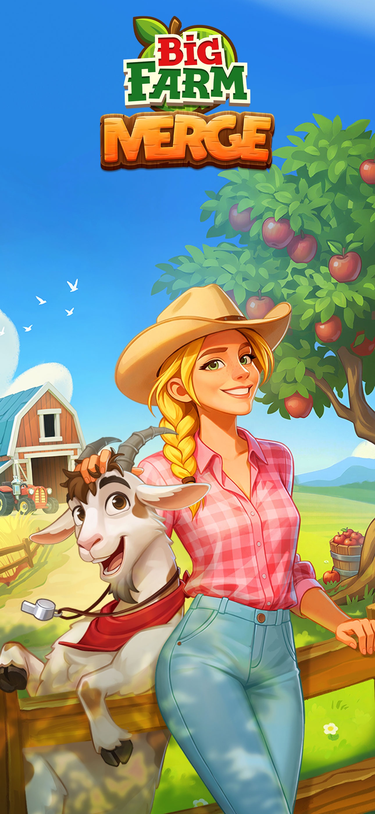 Big Farm: Merge Game · 图01 · 官方商店宣传图 · 1290×2796