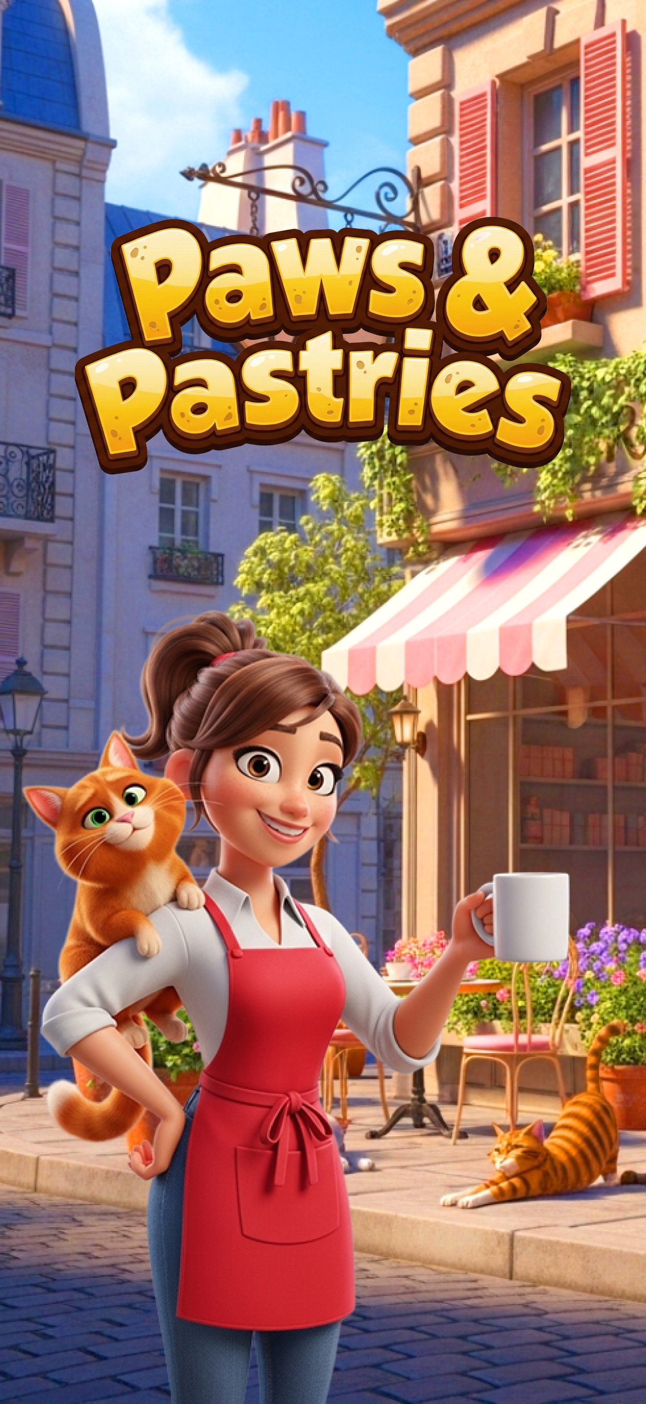 Paws & Pastries: Merge Café · 图07 · 官方商店宣传图 · 1320×2868