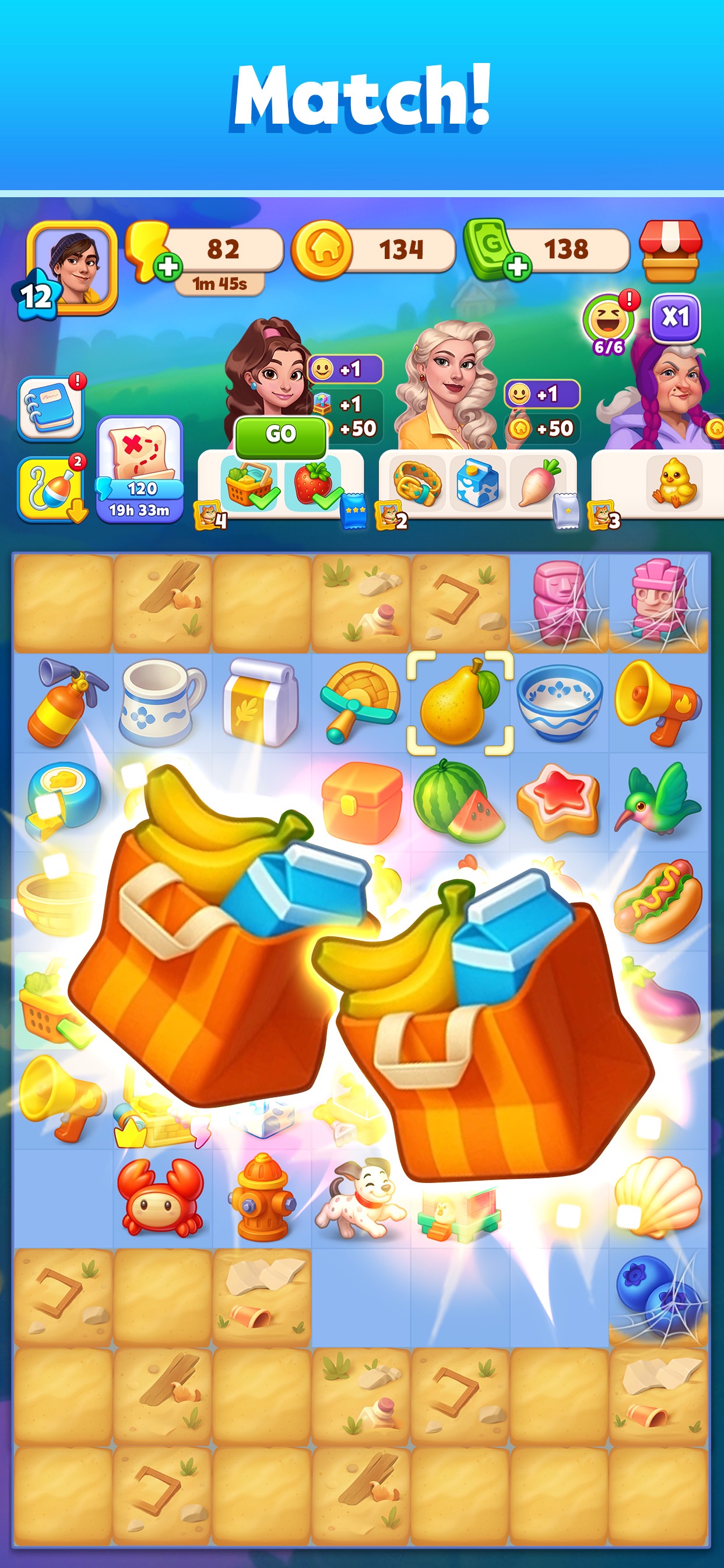 Pines Peak - Merge Adventure · 图06 · 官方商店宣传图 · 1242×2688