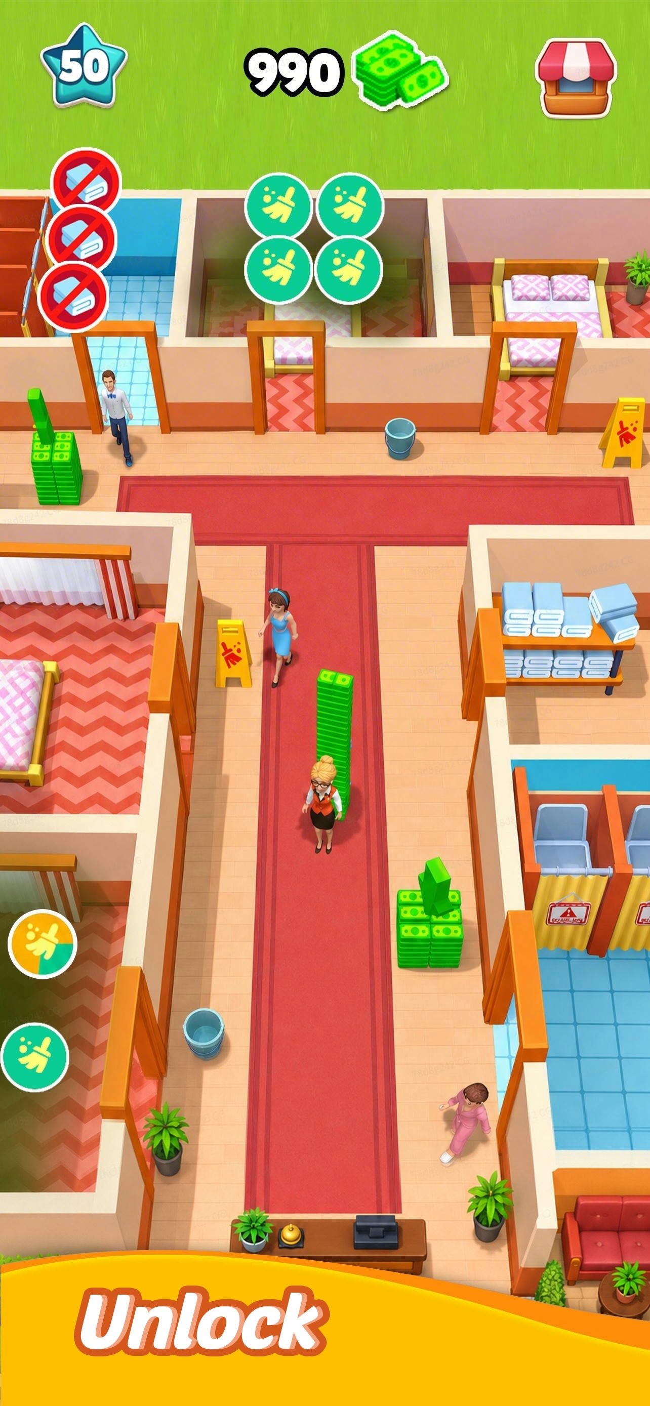 Hotel Legacy: Merge Game · 图01 · 官方商店宣传图 · 1284×2778