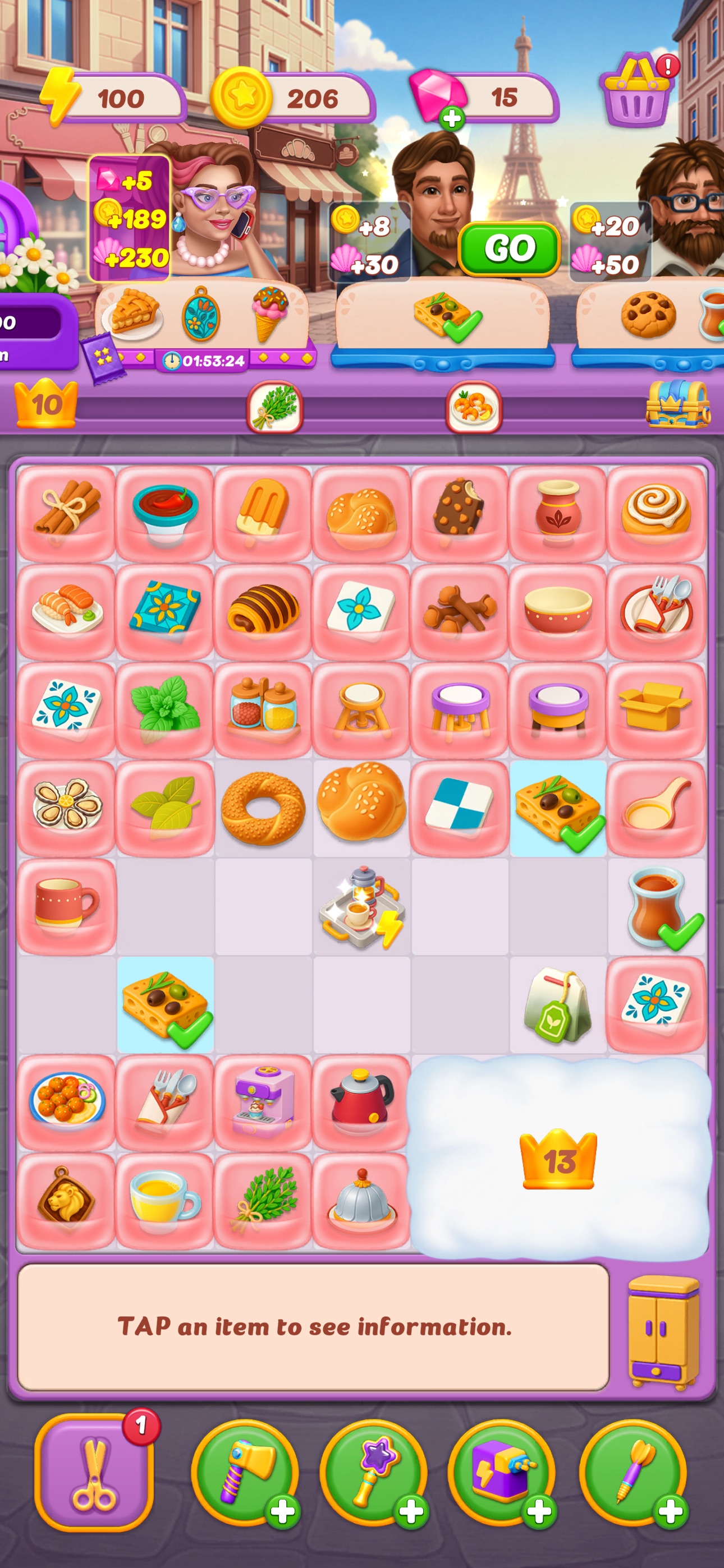 Secret Recipe: Makeover · 图02 · 棋盘要素（含宣传包装） · 1290×2796