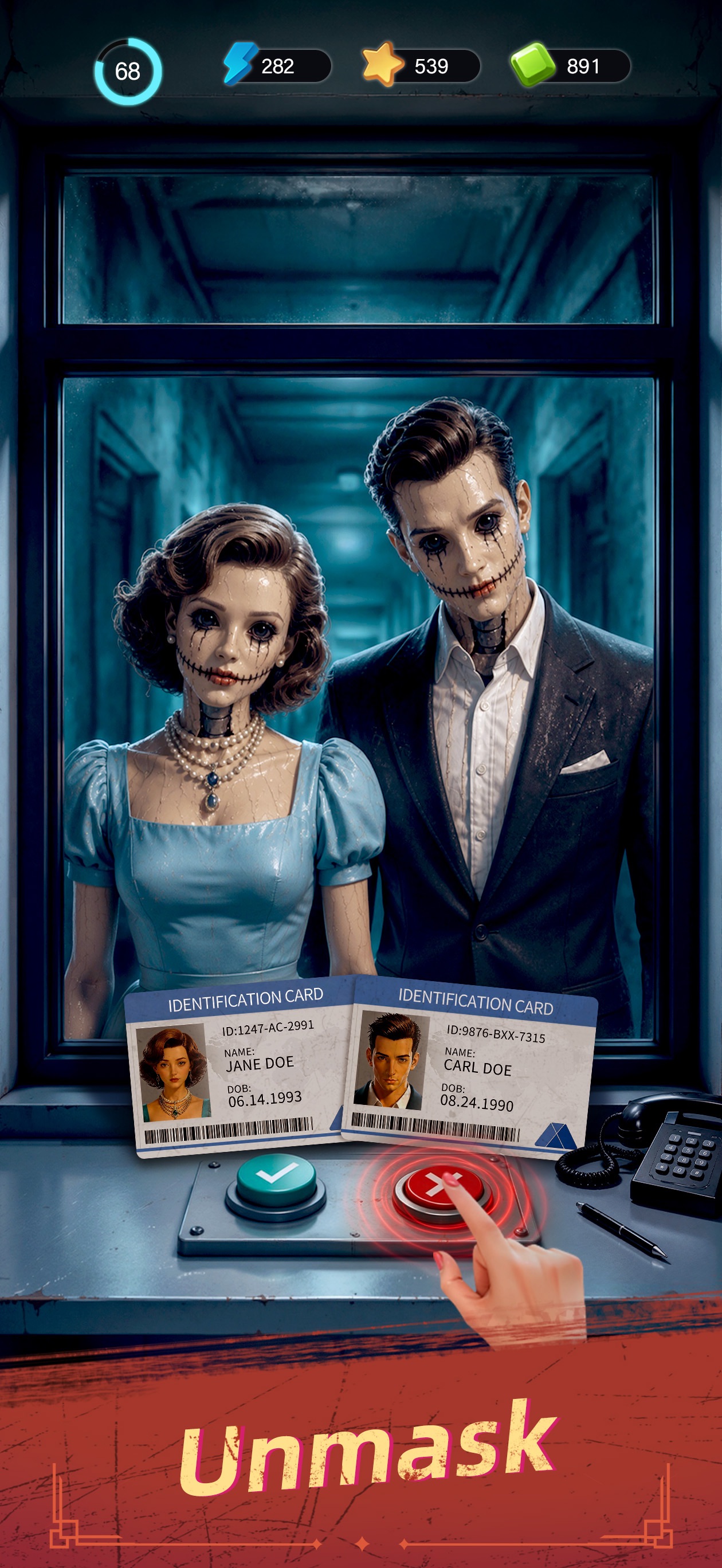 Haunted Merge · 图06 · 官方商店宣传图 · 1260×2736