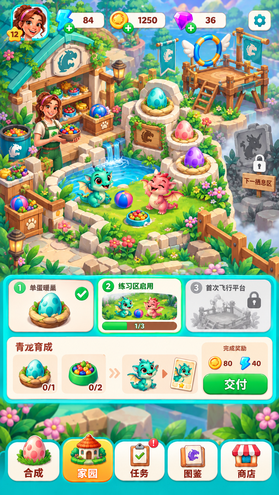 彩虹龙孵化园 · 主外围