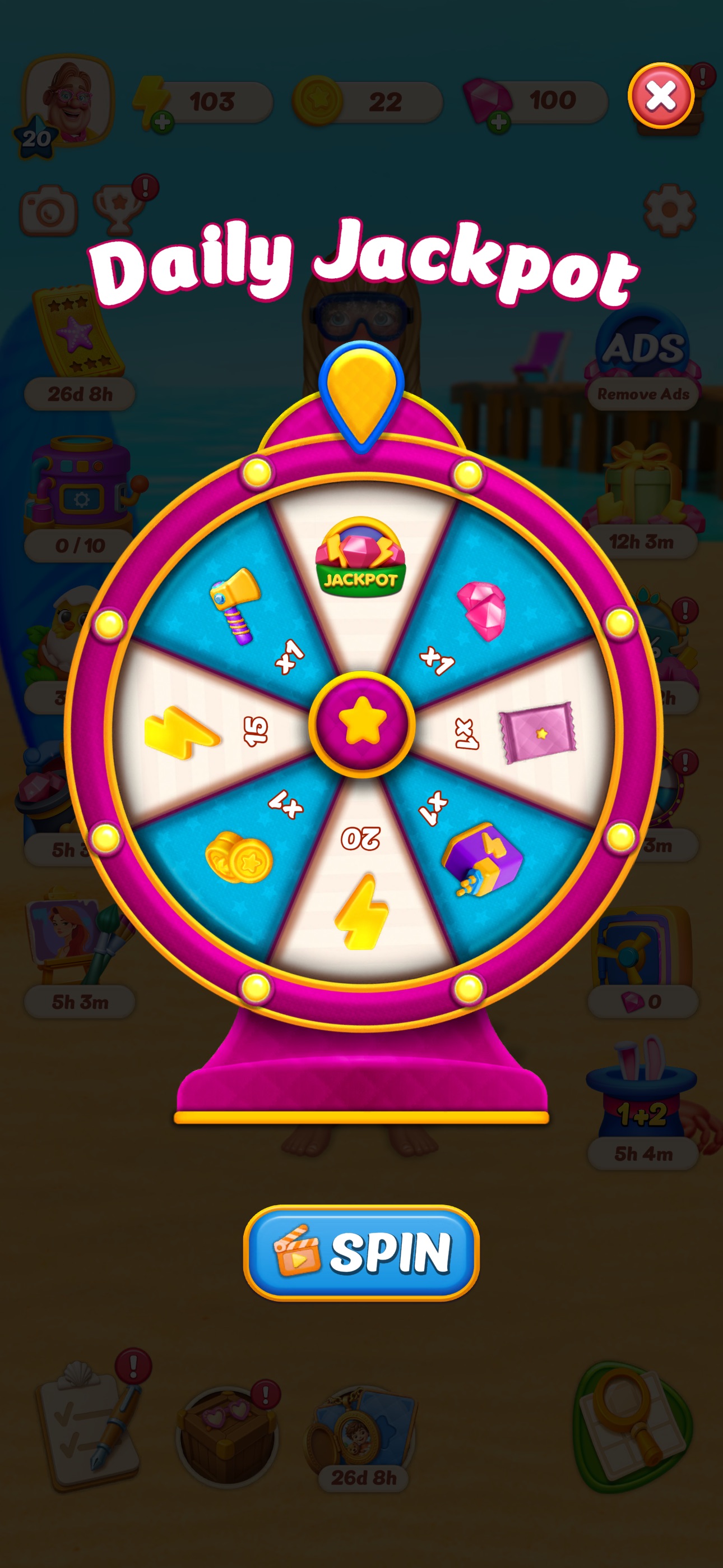 Beach Bliss: Merge Puzzle · 图05 · 官方商店宣传图 · 1290×2796