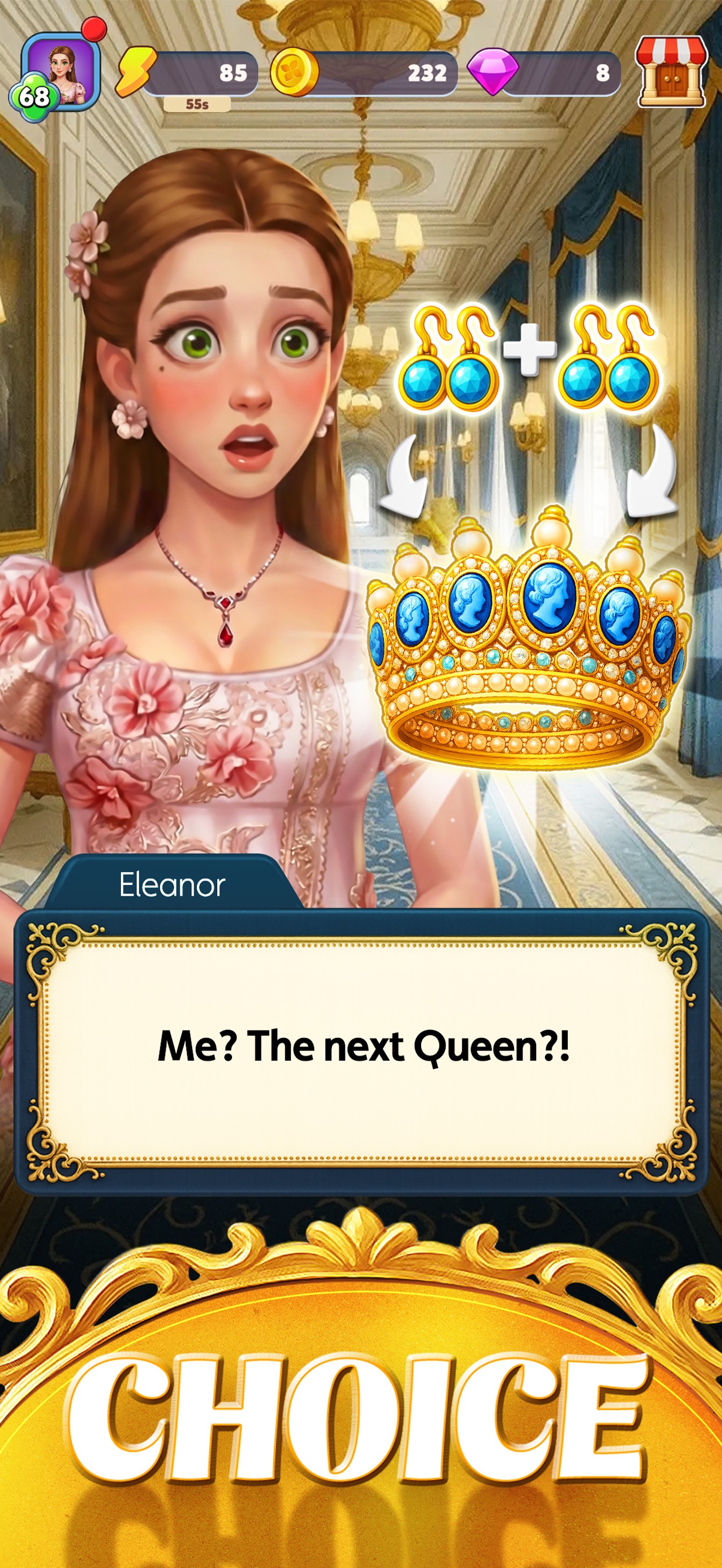 Queen’s Letter: Merge & Story · 图05 · 官方商店宣传图 · 1260×2736