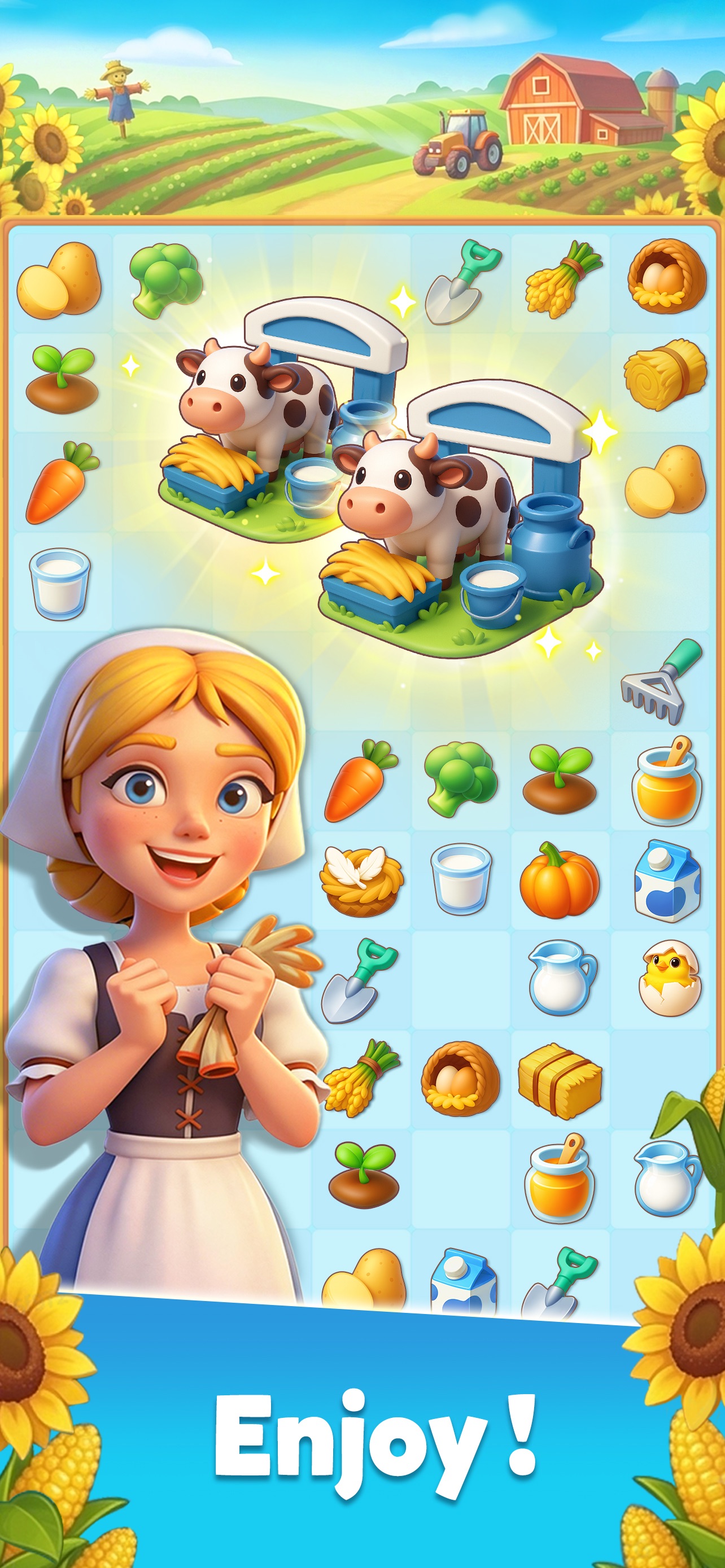 Family Farm Merge · 图01 · 官方商店宣传图 · 1284×2778