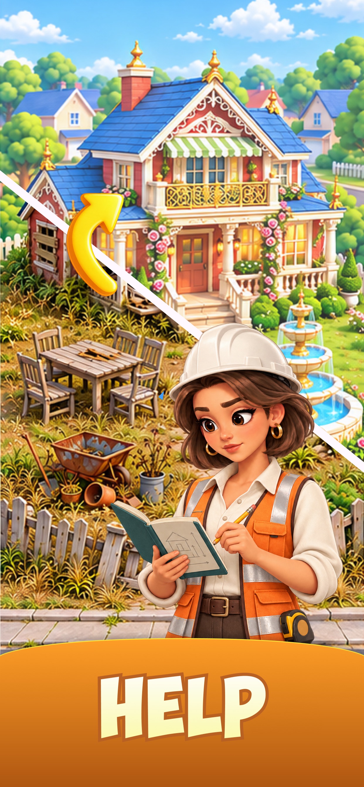 Maya's Cafe: Merge & Story · 图03 · 成长/场景要素（含宣传包装） · 1242×2688