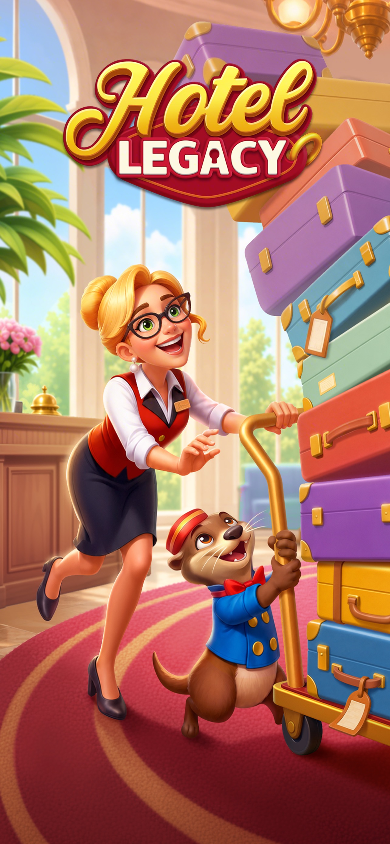 Hotel Legacy: Merge Game · 图06 · 官方商店宣传图 · 1284×2778
