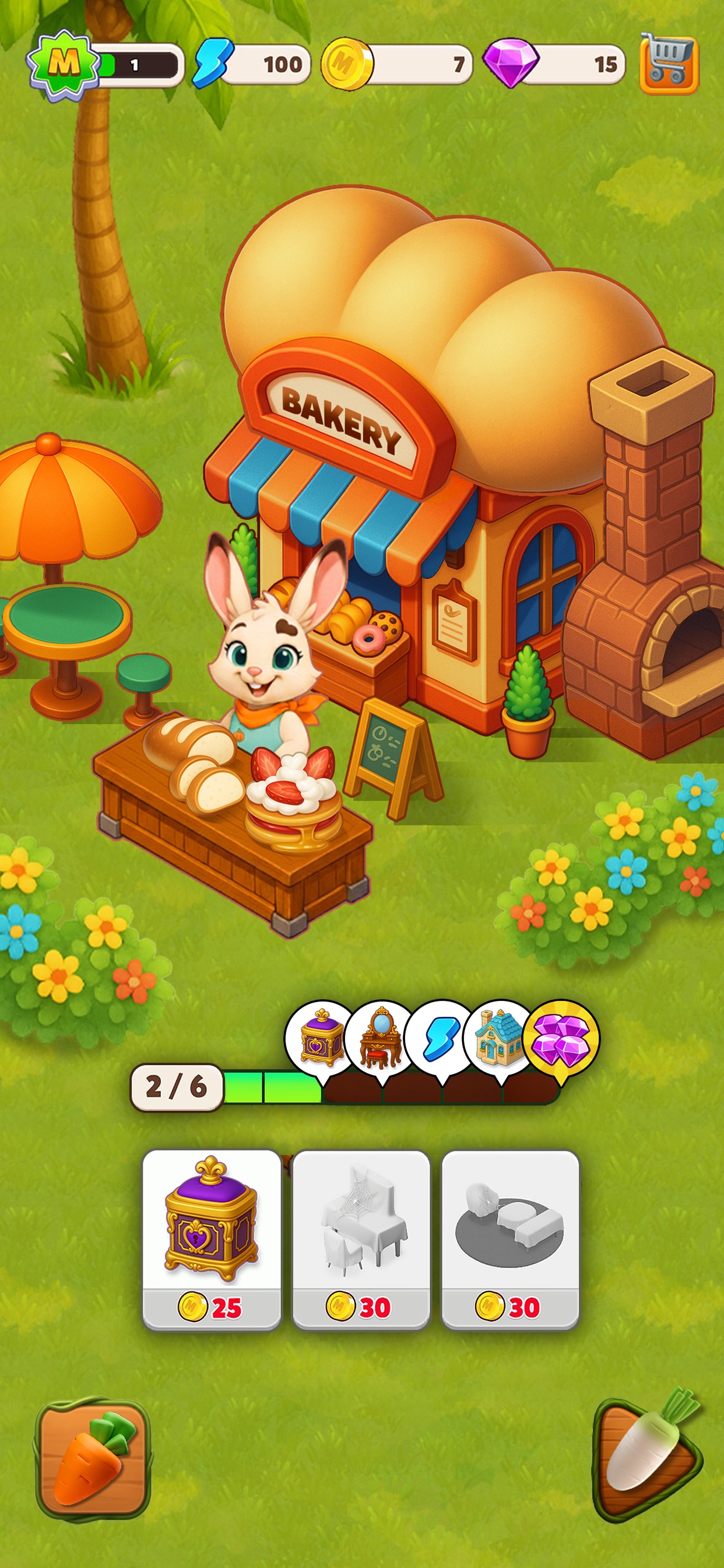 Fluffy Town : Merge & Cook · 图09 · 成长/场景要素（含宣传包装） · 1242×2688