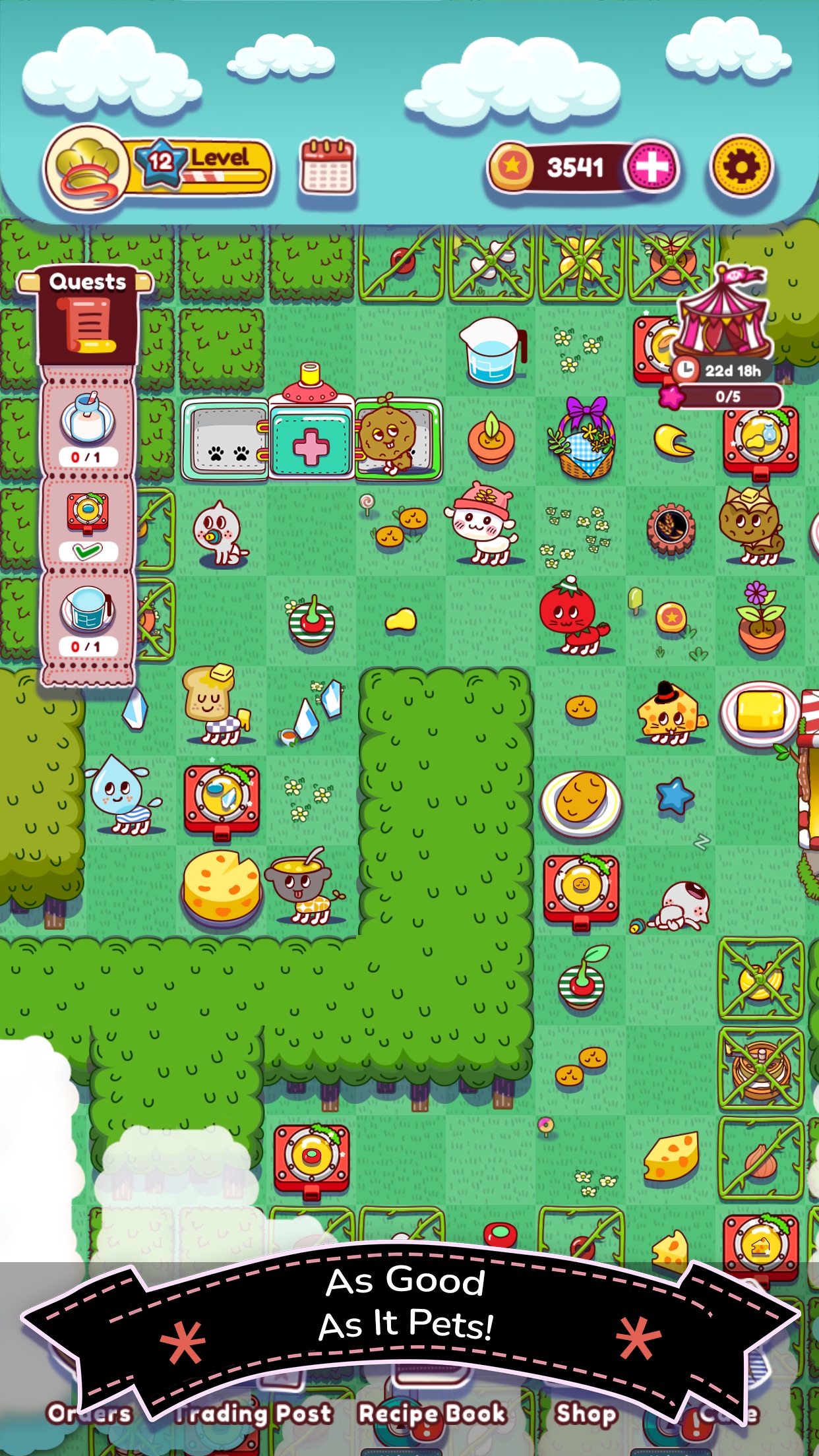 Rare Pets - Merge Game Mystery · 图08 · 官方商店宣传图 · 1242×2208