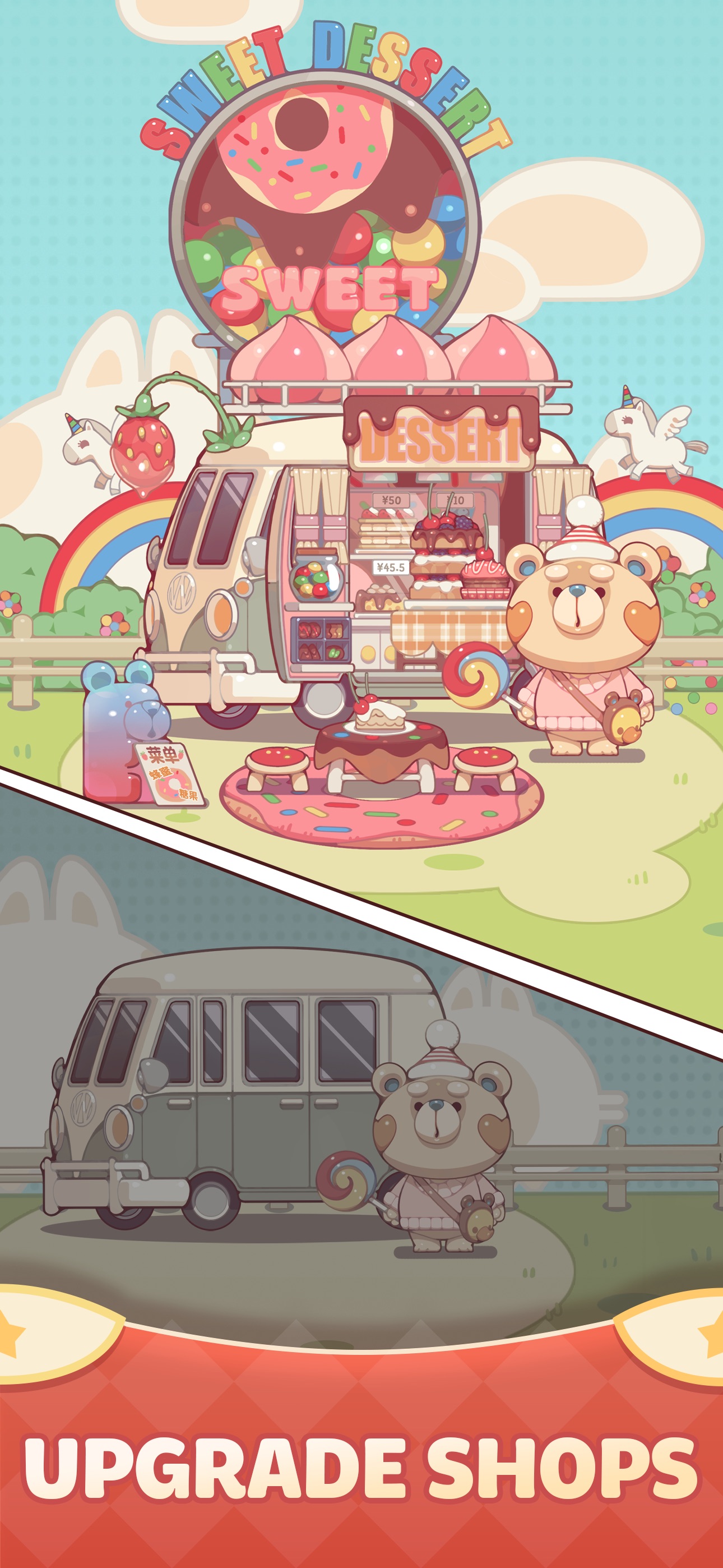 Quirky Town: Merge & Story · 图03 · 官方商店宣传图 · 1290×2796