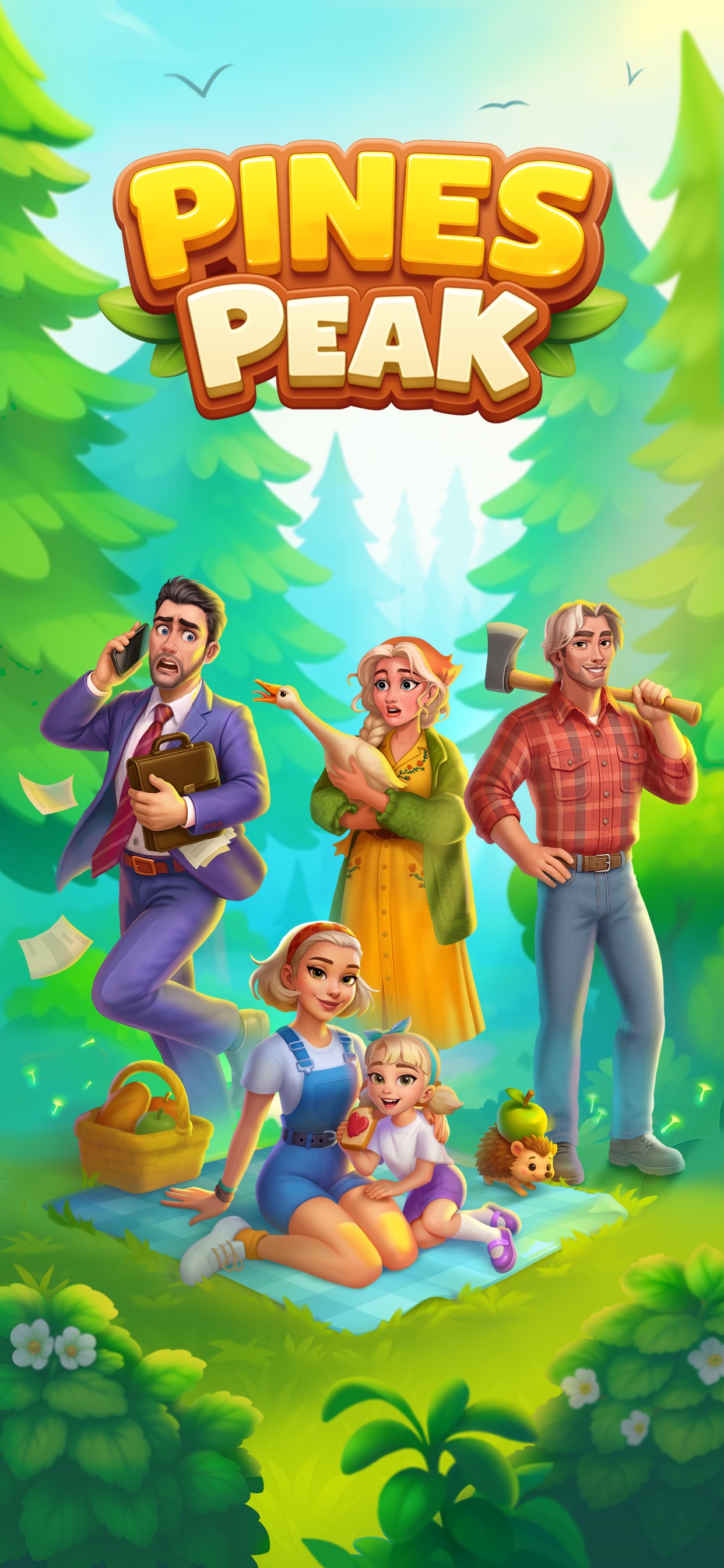 Pines Peak - Merge Adventure · 图07 · 官方商店宣传图 · 1242×2688