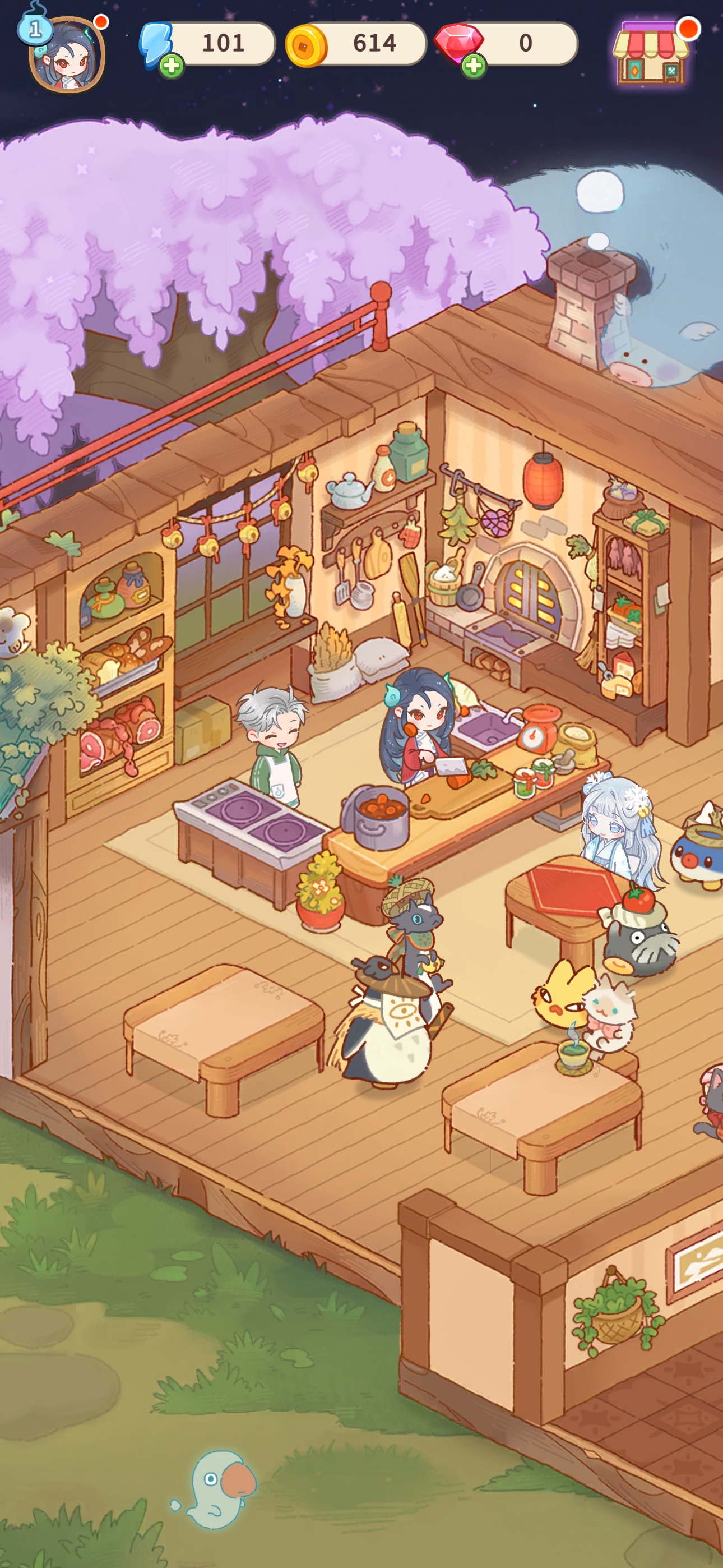 Soul & Soup: Cozy Spirit Merge · 图05 · 官方商店宣传图 · 1290×2796