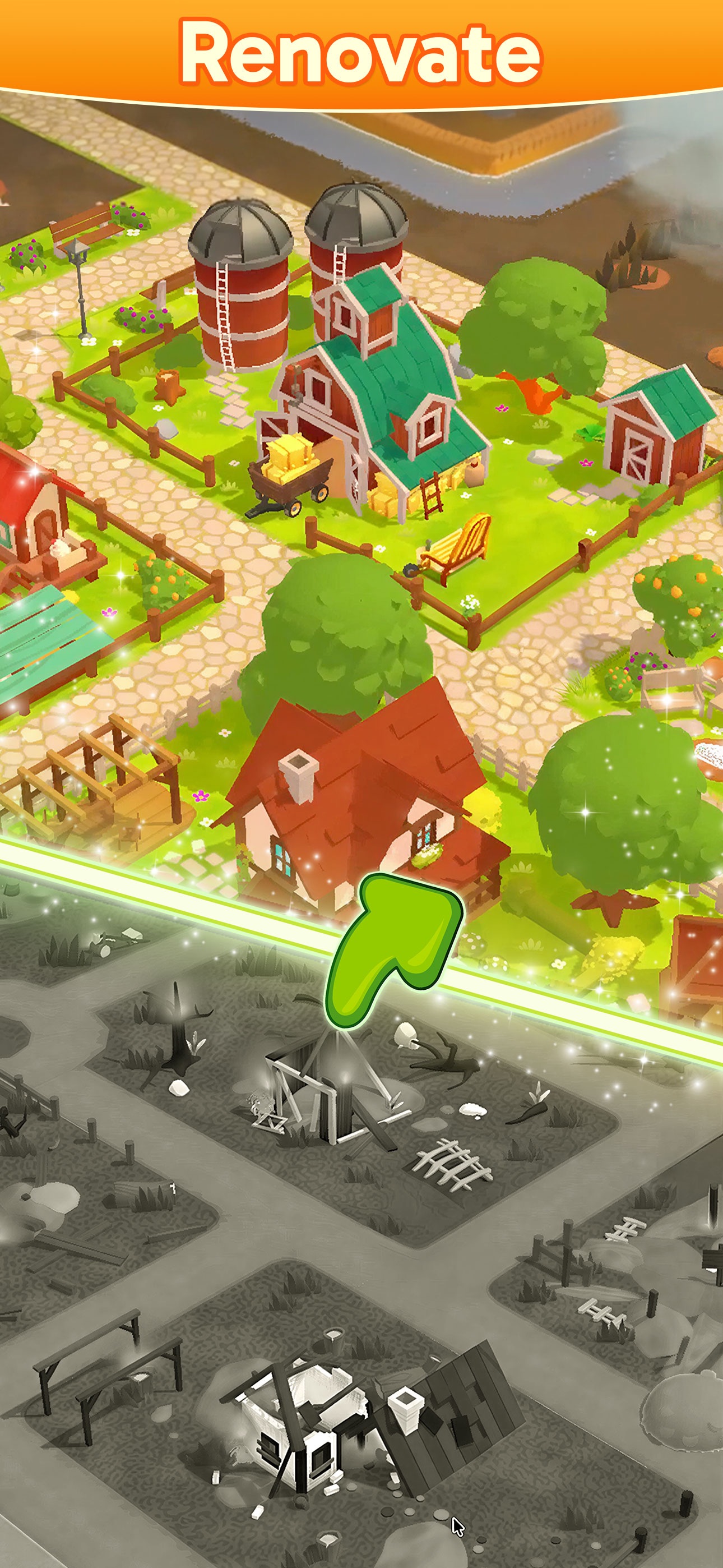 Big Farm: Merge Game · 图03 · 官方商店宣传图 · 1290×2796