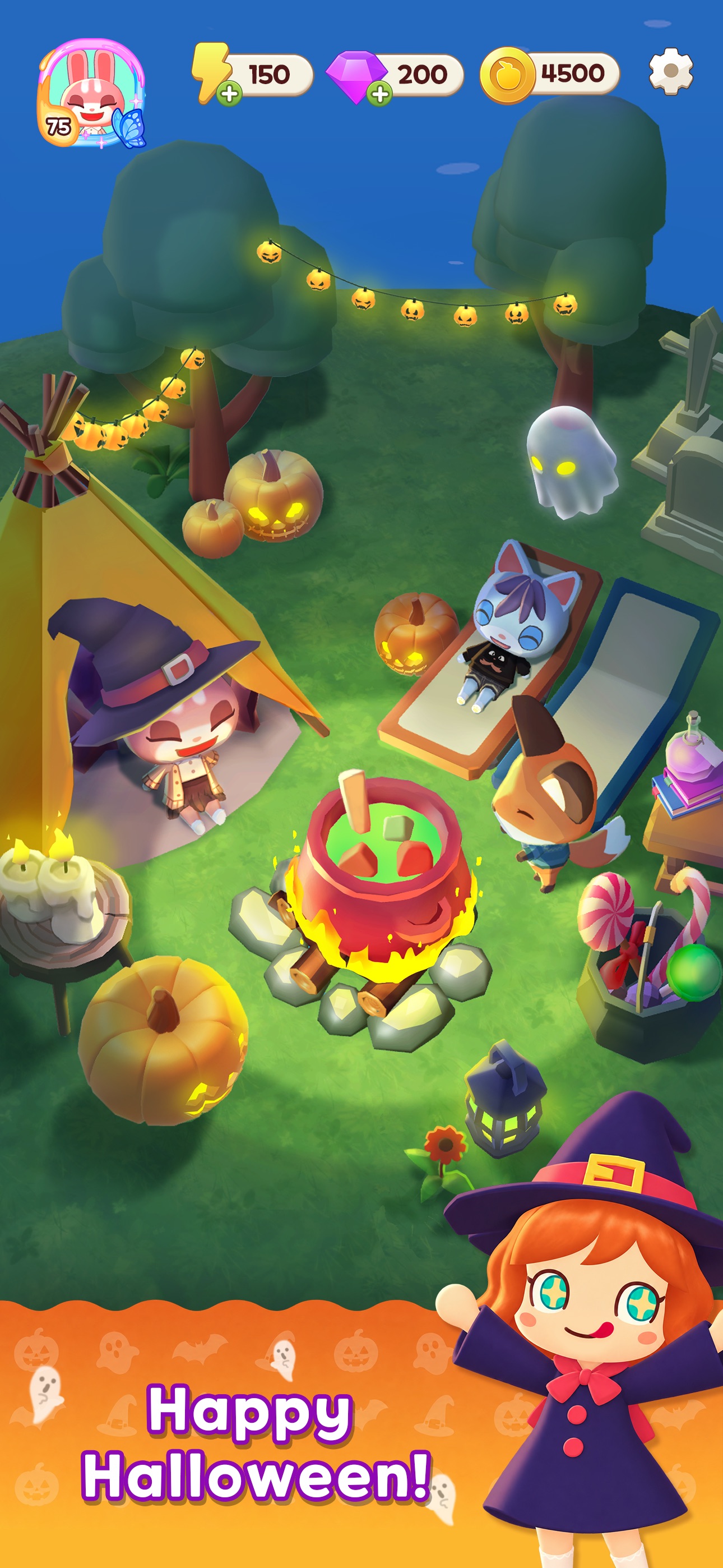 Merge Camp - Cute Animal Fun · 图01 · 官方商店宣传图 · 1290×2796