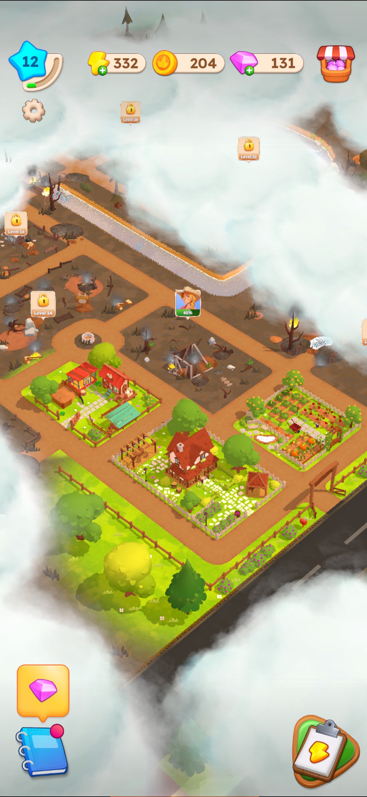 Big Farm: Merge Game · 图09 · 成长/场景要素（含宣传包装） · 1260×2736