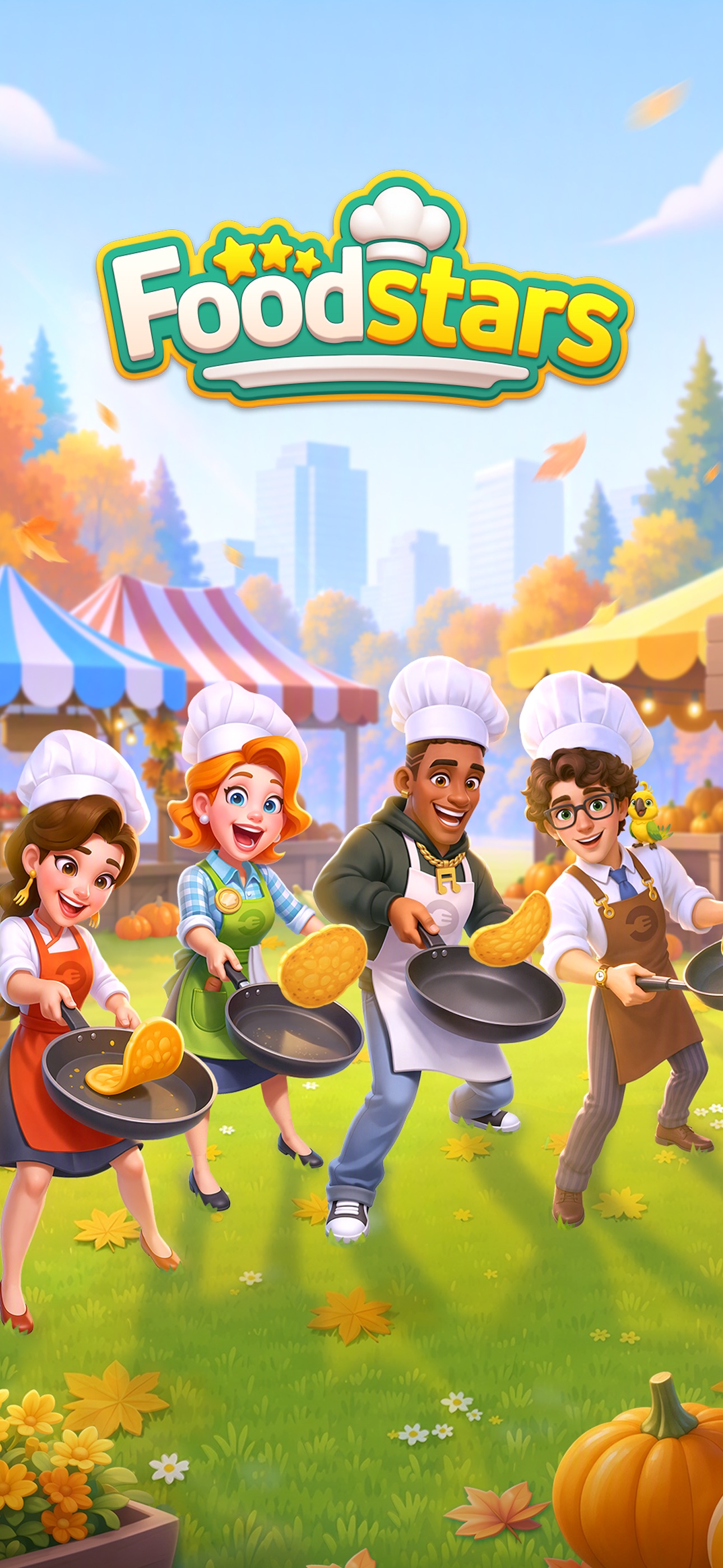 Foodstars: Merge & Cook · 图07 · 官方商店宣传图 · 1290×2796
