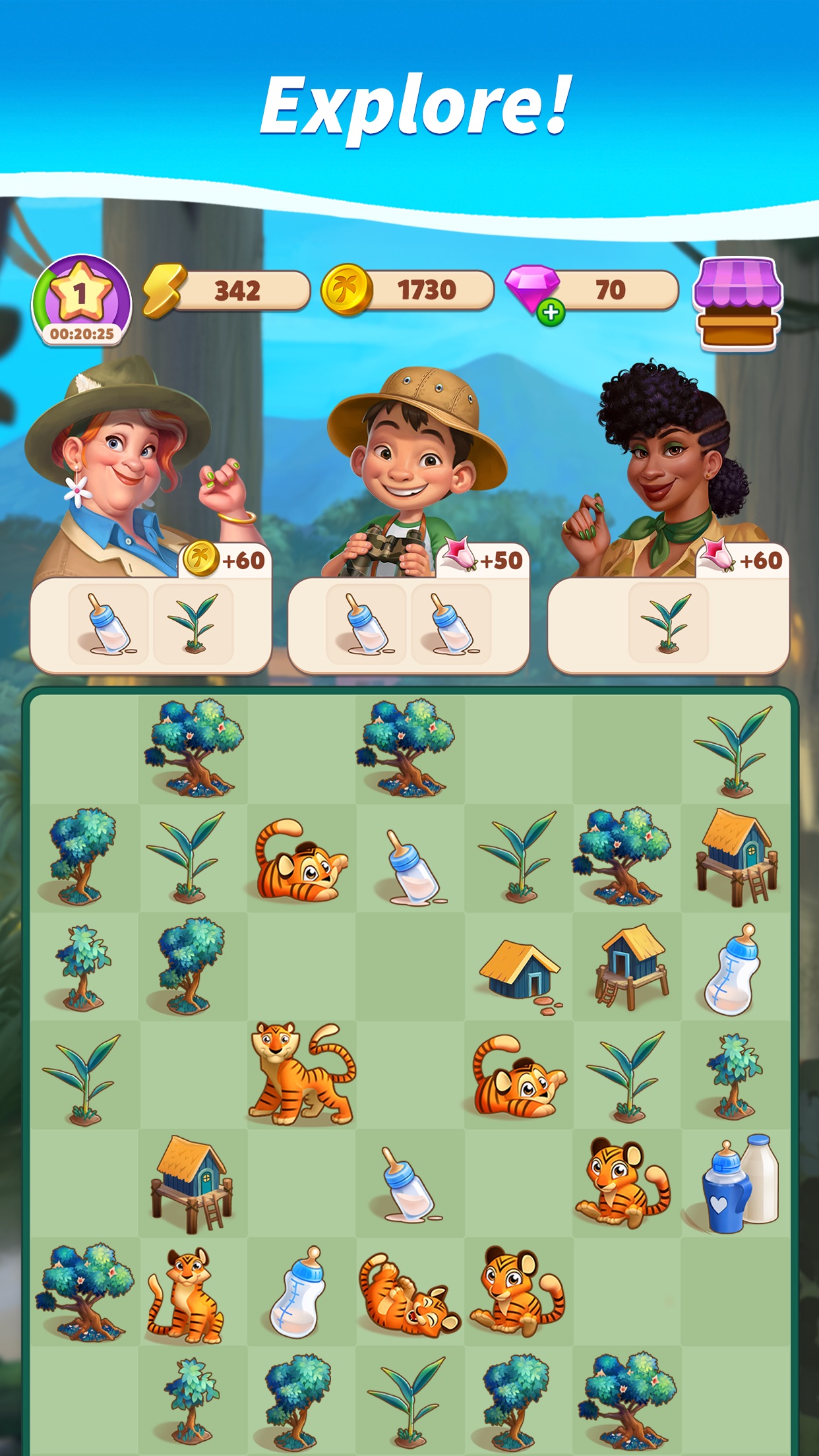 Travel Town - Merge Adventure · 图02 · 官方商店宣传图 · 1242×2208